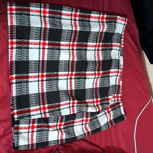 Plaid skirt